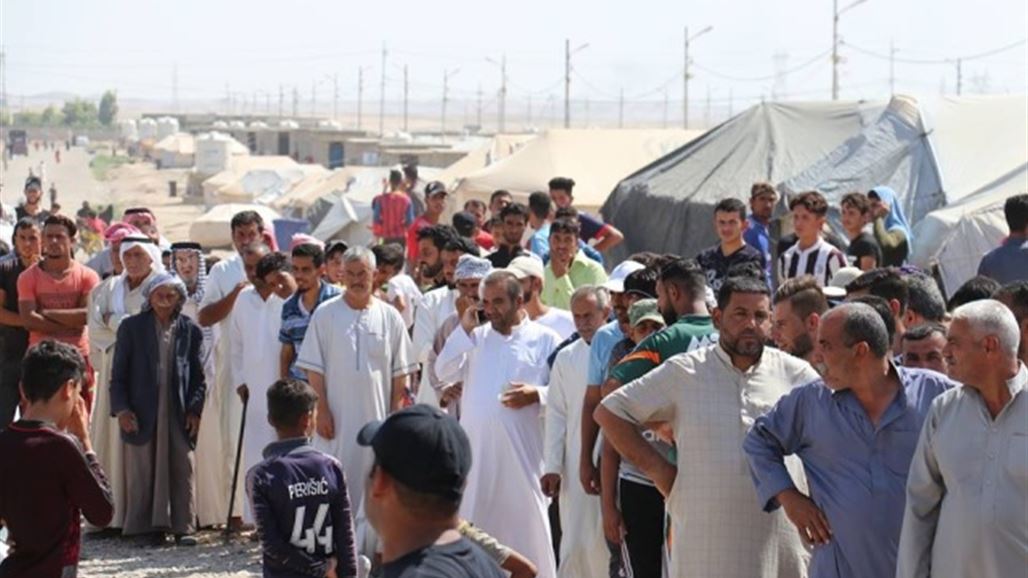 محافظ كركوك يعلن عودة 150 عائلة في مخيم داقوق لمناطقهم المحررة