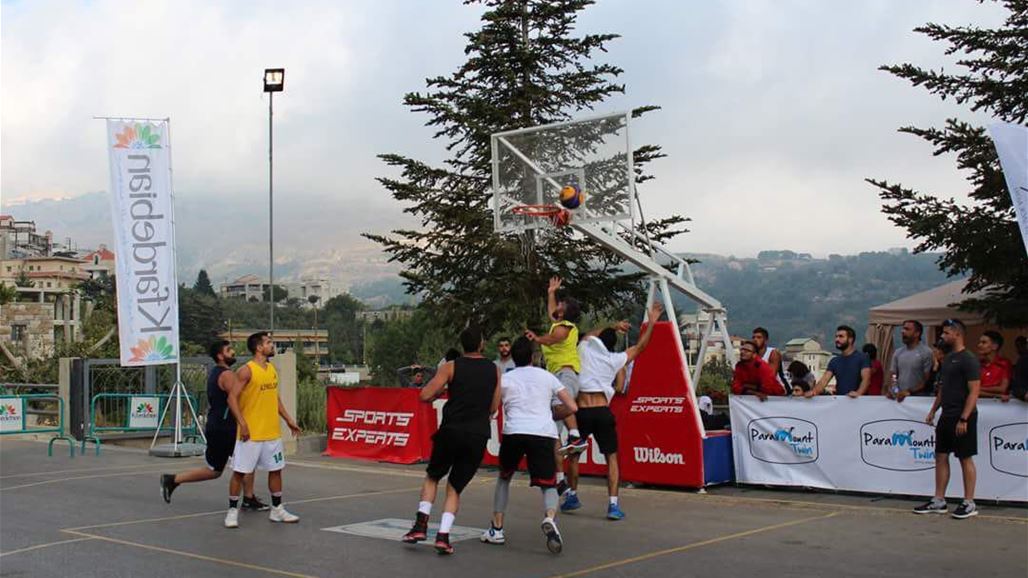 مشاركة رياضية واسعة ببطولة "Streetball" في لبنان
