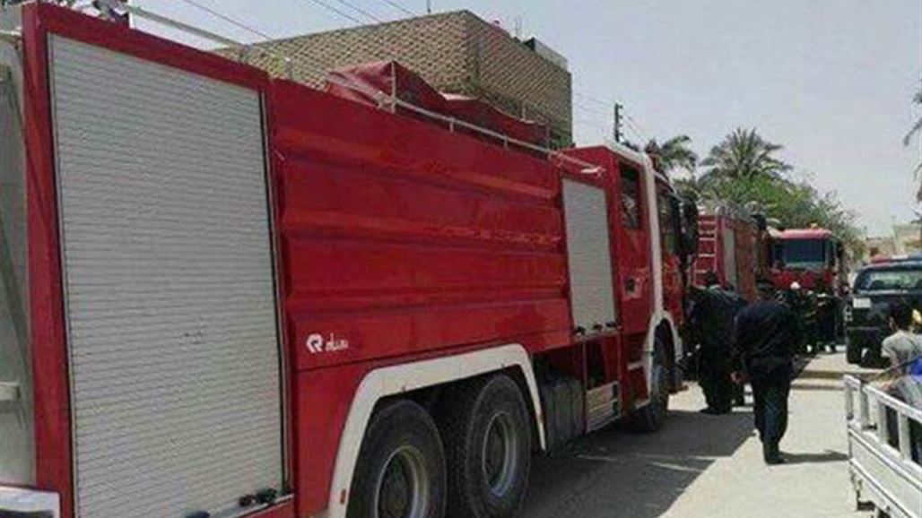 فرق الدفاع المدني تخمد حريقا في مستشفى اليرموك ببغداد