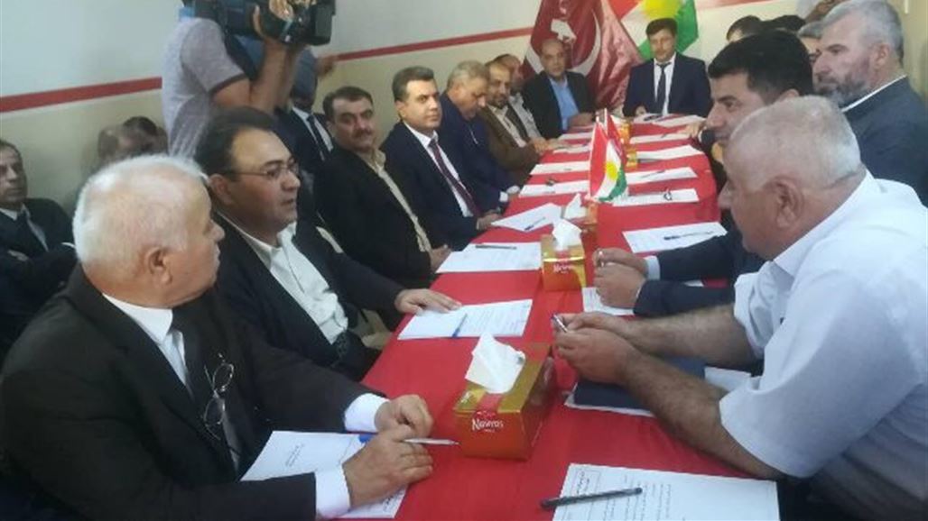 الأحزاب الكردية تجتمع في كركوك لبحث عدة ملفات