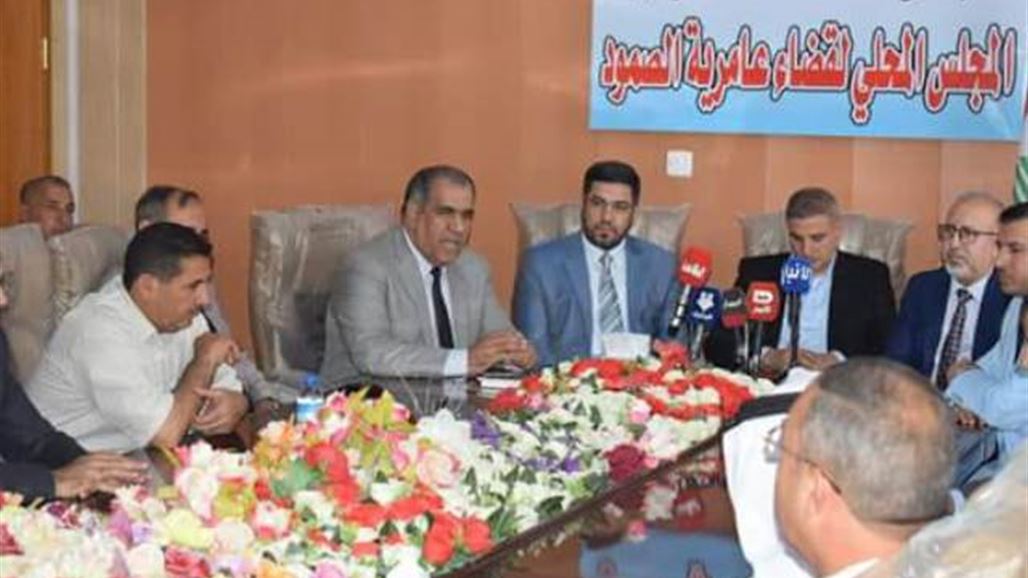 انتخاب شاكر العيساوي قائممقام لعامرية الصمود