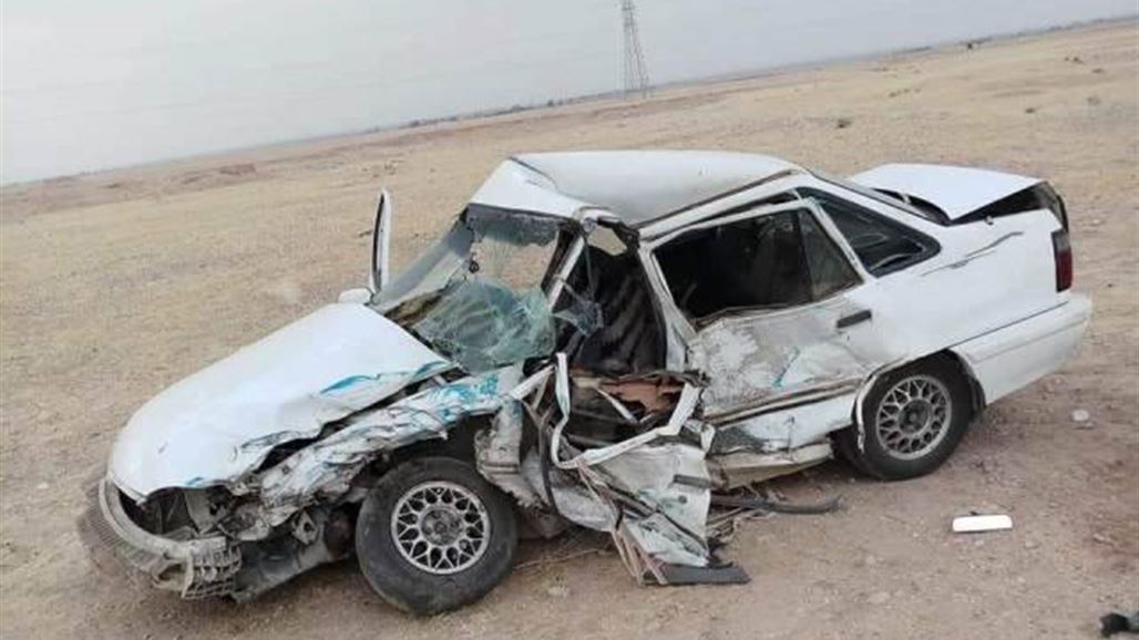 مصرع واصابة خمسة اشخاص بحادث سير في خانقين