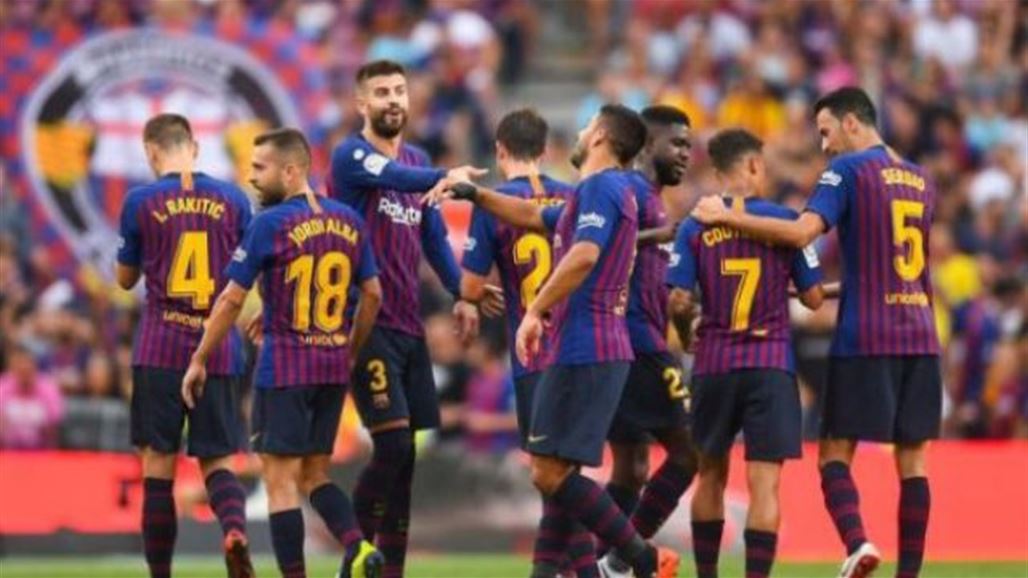 برشلونة بأقل مجهود يكتسح آيندهوفن بهاتريك ميسي بدوري الابطال