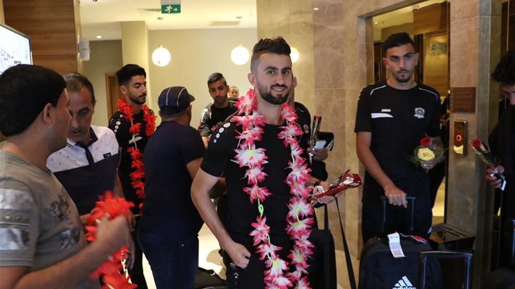 القوة الجوية يستقبل وفد الجزيرة الأردني بالورود