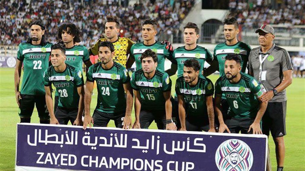 النفط يبلغ ثمن نهائي البطولة العربية بتعادله المثير امام الصفاقسي التونسي