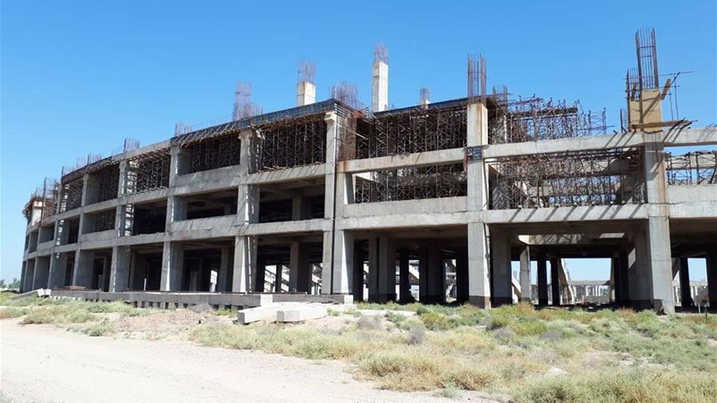 تواصل الأعمال بأكبر صرح رياضي في بغداد