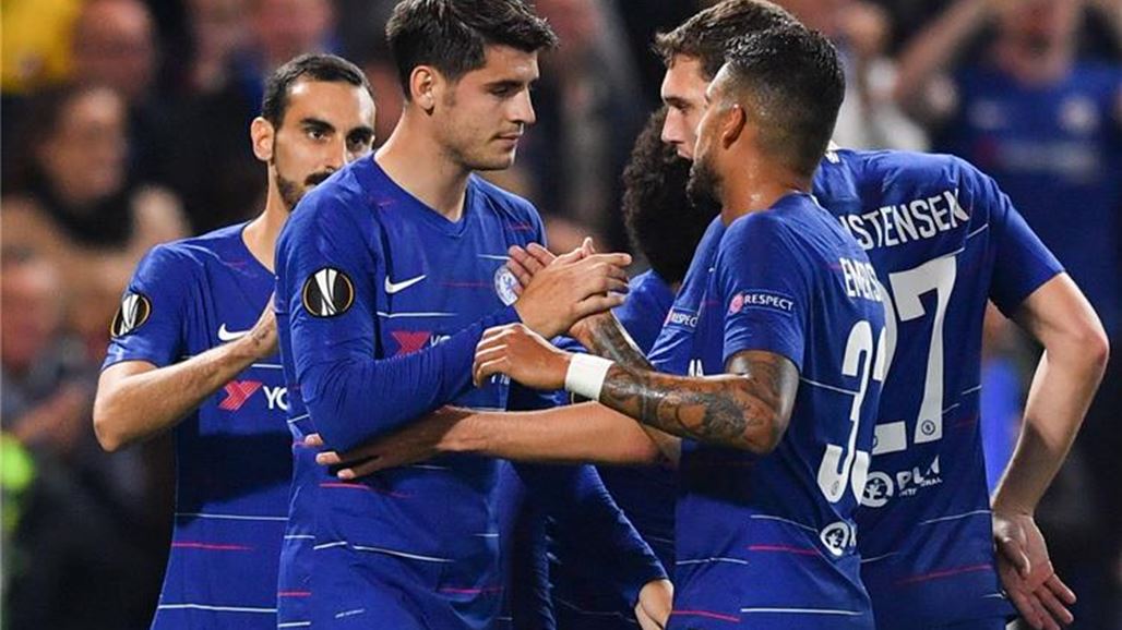 تشيلسي يحقق فوزاً صعباً على فيديوتون في اليوربا ليغ