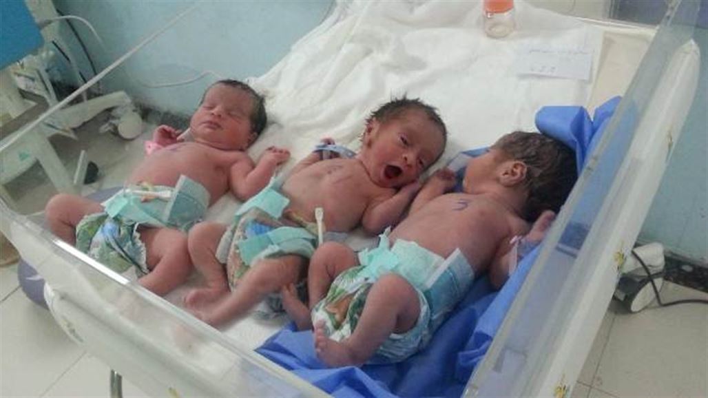 تسجيل ولادة ثلاثة توائم في ميسان