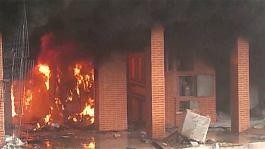 اندلاع حريق داخل مدرسة في مدينة الصدر شرقي بغداد