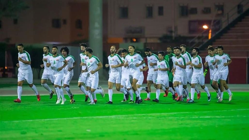 المنتخب الوطني يخوض مرانه الاول في السعودية