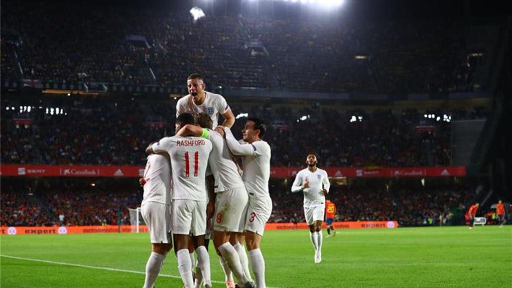 انكلترا تضع حدا لانتصارات اسبانيا في دوري الامم الاوروبية