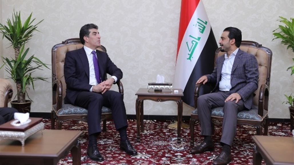 الحلبوسي يؤكد للبارزاني ضرورة المشاركة الفعلية للقوى الكردية بسياسة إدارة الدولة