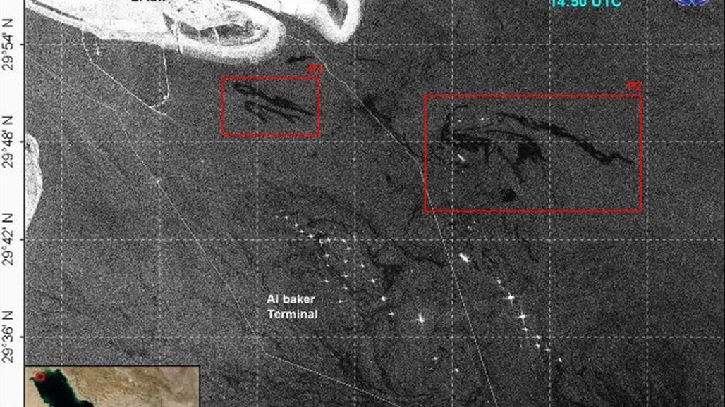 الكويت ترصد بقعا نفطية في المياه العراقية والإيرانية