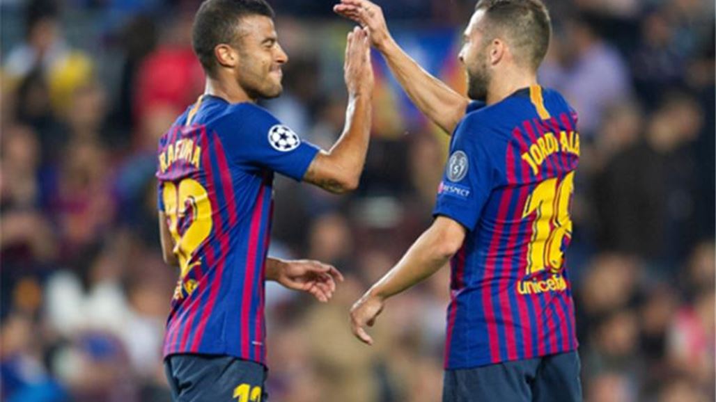 برشلونة يقهر إنتر ميلان وينفرد بصدارة مجموعته في دوري الابطال