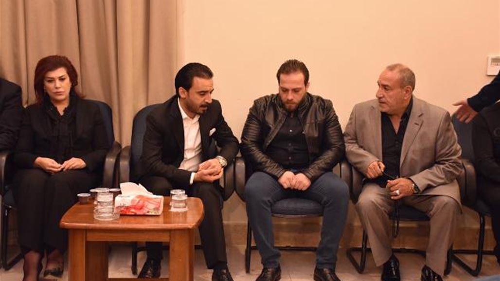 الحلبوسي يحضر مجالس عزاء الشهداء العراقيين في حادثة البحر الميت