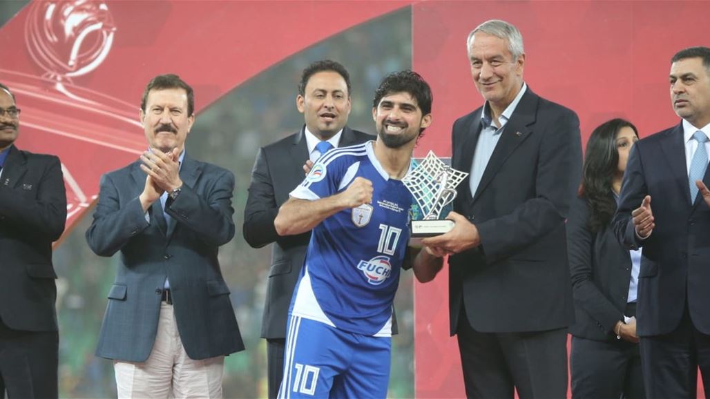حمادي أحمد يتطلع لحصد جائزة أفضل لاعب في آسيا