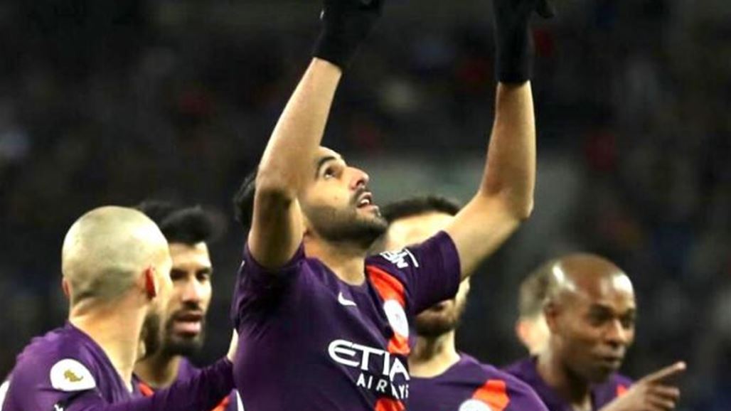محرز يقود مانشستر سيتي للفوز على توتنهام في البريميرليج