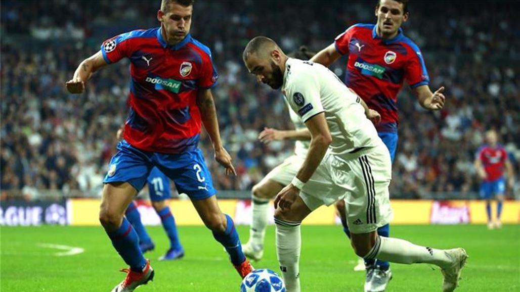 ريال مدريد يُصمم قميصاً خاصاً لبنزيما أمام فيكتوريا بلزن