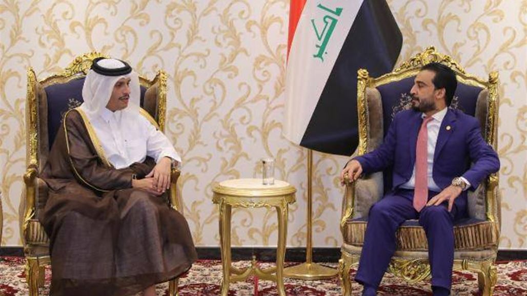 الحلبوسي يدعو قطر للمساهمة بإعادة الإعمار وتفعيل الجانب الاستثماري مع العراق