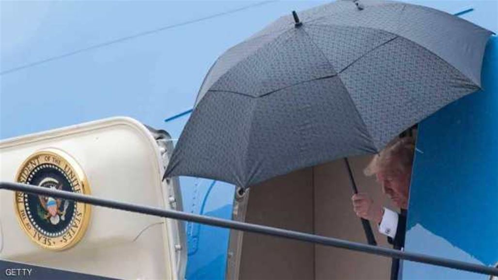 المطر يهزم ترامب في ذكرى الحرب العالمية