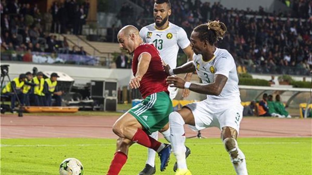 المغرب تهزم الكاميرون للمرة الاولى في التأريخ