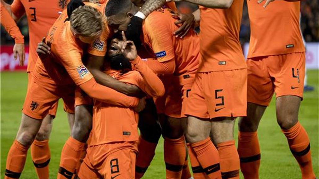 هولندا تضرب فرنسا بثنائية في دوري الامم الاوروبية