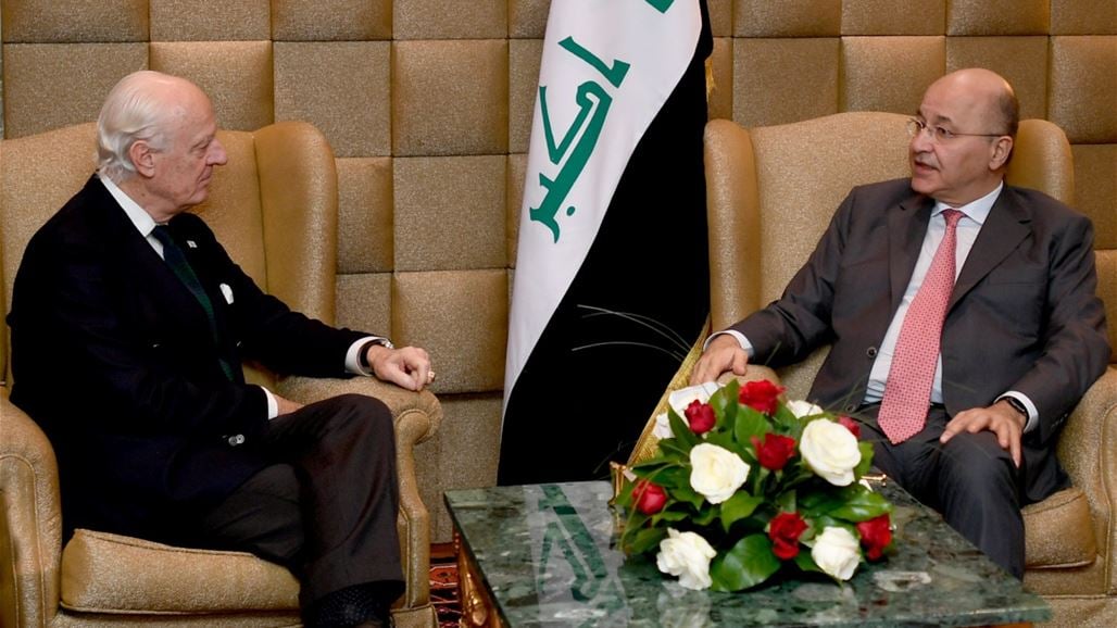 صالح: الاستقرار في سوريا سينعكس على الاستقرار في العراق والمنطقة