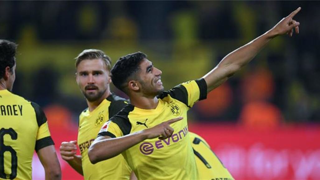 دورتموند يخطط لضم حكيمي بشكل دائم