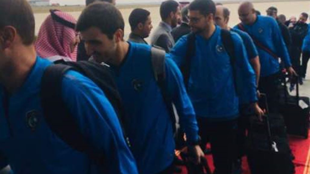 وفد الهلال السعودي يصل الى اربيل