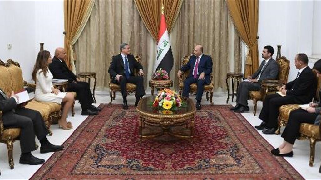 صالح يدعو البنك الدولي الى دعم مشاريع التنمية في العراق