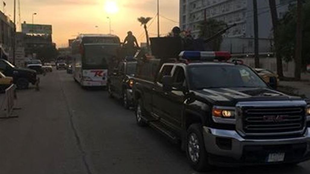 الحشد الشعبي يؤمن وصول لاعبي الشرطة والقوة الجوية الى ملعب الشعب
