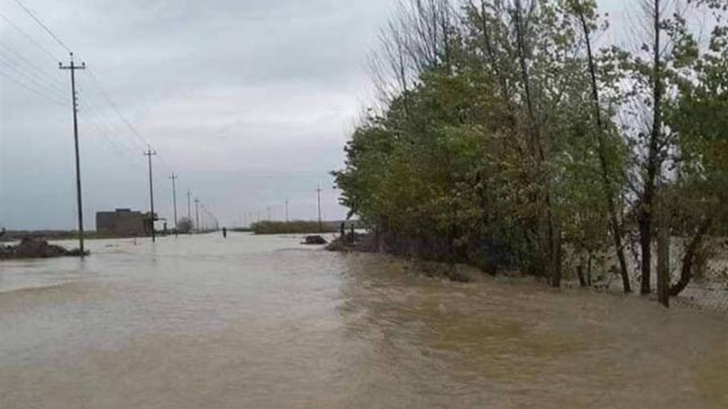 حقوق الانسان: مخيمات النازحين تشهد اوضاعا مأساوية نتيجة الفيضانات والسيول