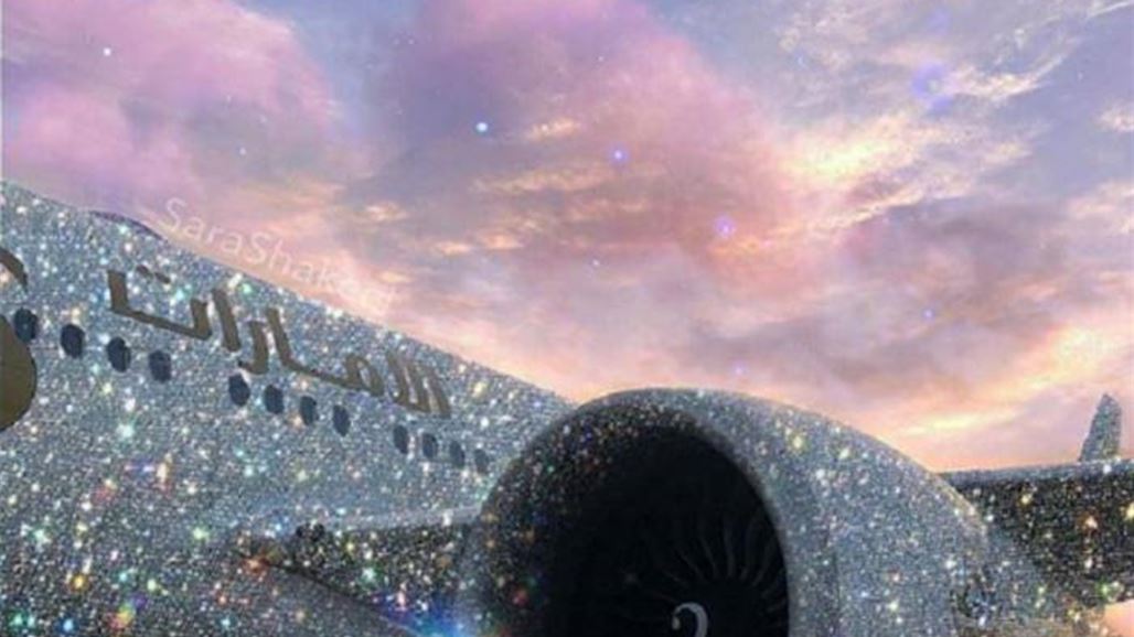 هل شاهدتم الطائرة الإماراتية المرصعة بالألماس؟ إليكم قصتها! (صور)