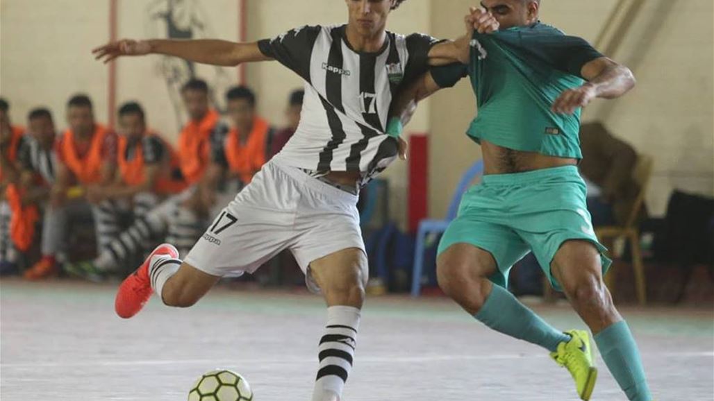 مواجهة ساخنة بين عندليب الفرات وفرسان الجنوب في دوري الصالات