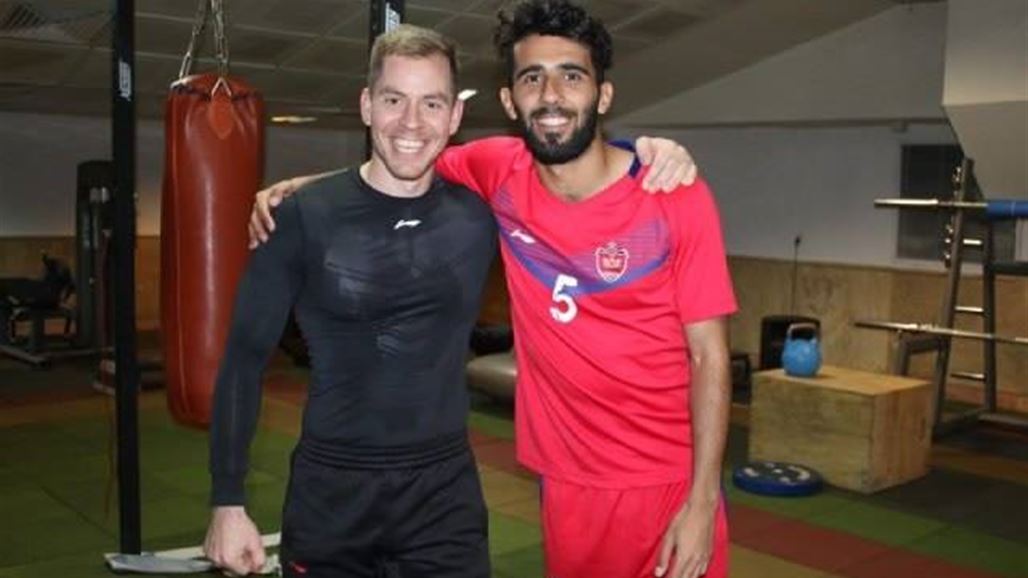 بشار رسن يتوج بجائزة افضل لاعب عراقي في ايران