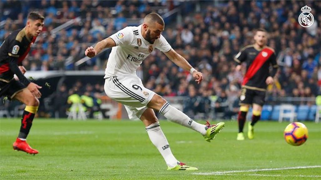 بنزيما يقود ريال مدريد لفوز صعب على رايو فاليكانو في الليجا