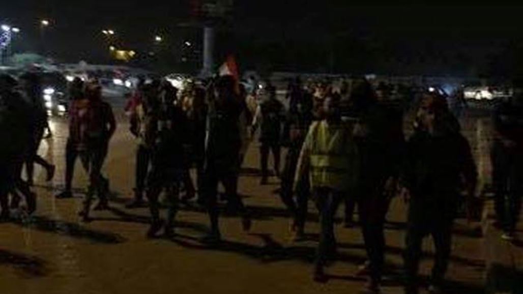 مسيرة احتجاجية ليلية وسط البصرة بعد تظاهرة قرب ديوان المحافظة
