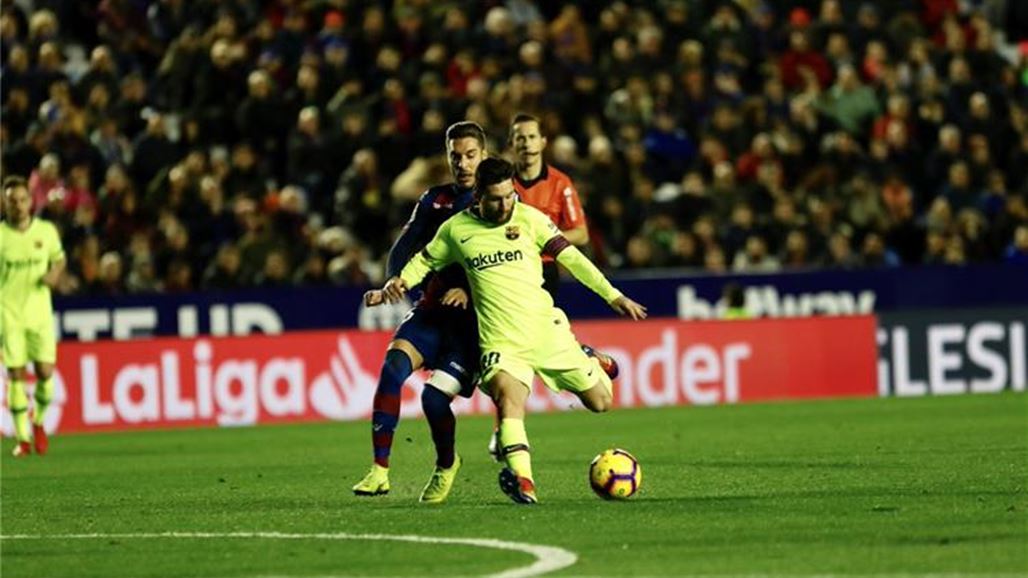 برشلونة يسحق ليفانتي ويعزز صدارته لليجا