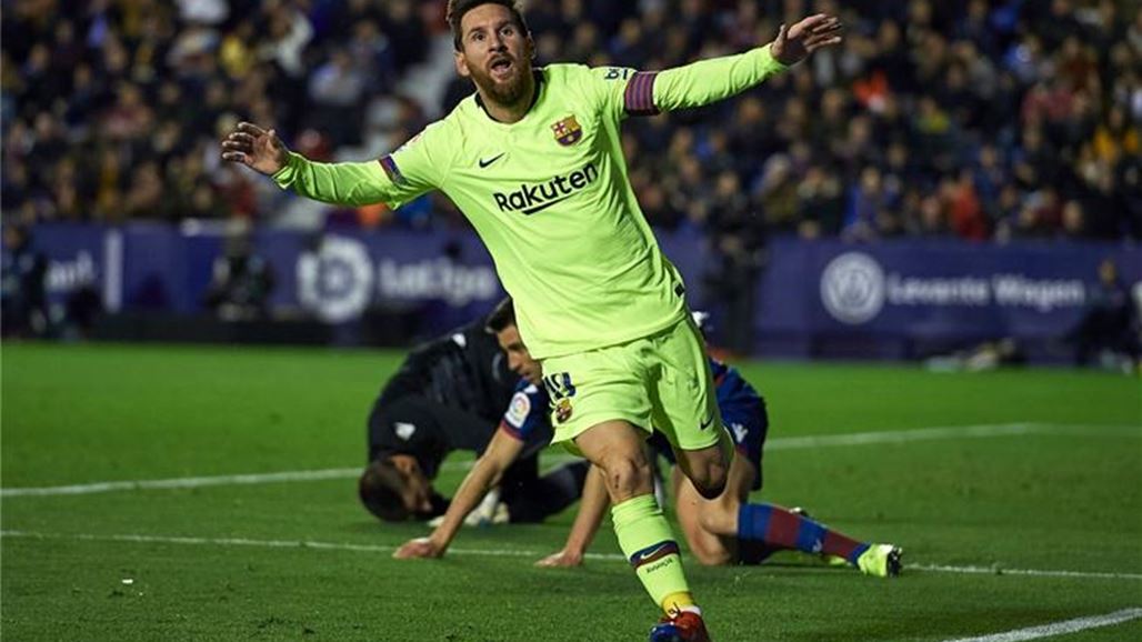 ميسي يحقق رقماً قياسياً جديداً مع برشلونة