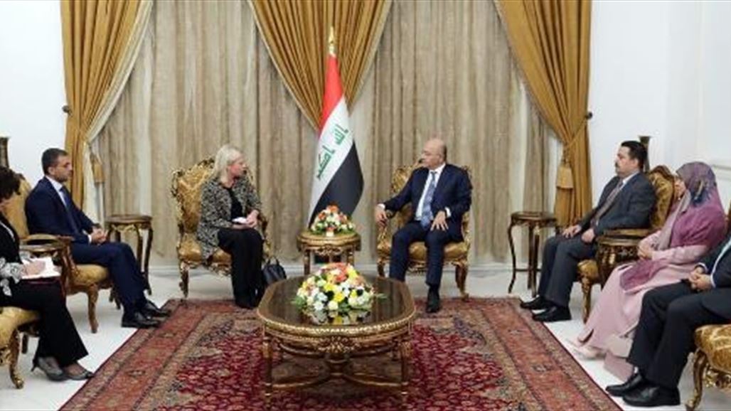 رئيس الجمهورية: العراق يأمل بدور فعال  للامم المتحدة في المرحلة المقبلة