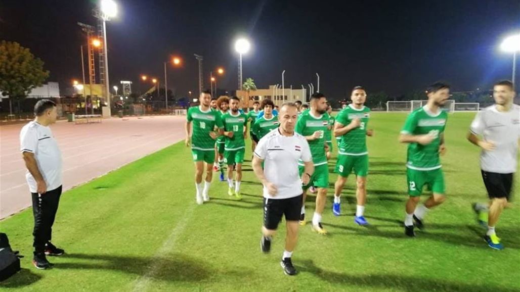 اكتمال صفوف اسود الرافدين وتنافس شديد لإثبات الاهلية