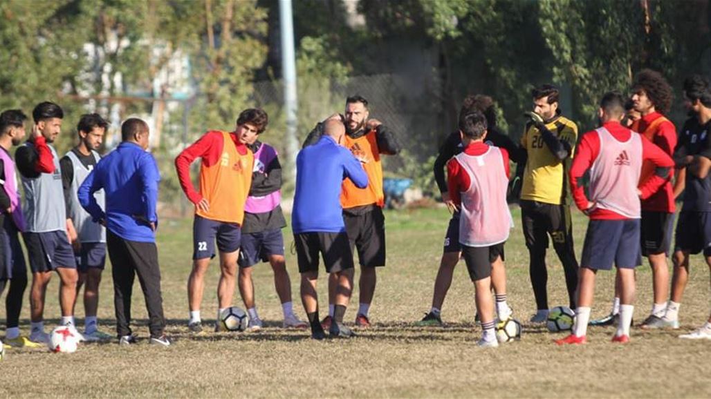 النوارس تعاود المران بغياب الدوليين