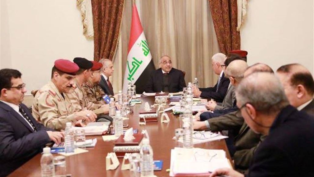عبد المهدي: الحكومة تقوم بواجباتها لحماية الأمن في البلاد