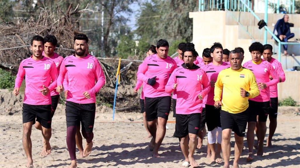 وطني الشاطئية يكثف تدريباته استعداداً لكأس آسيا