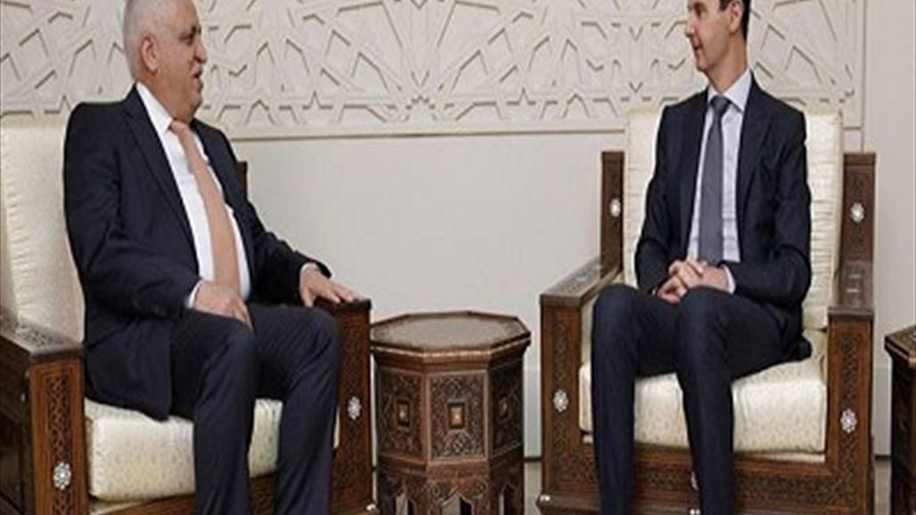 الأسد يتلقى رسالة من عبد المهدي