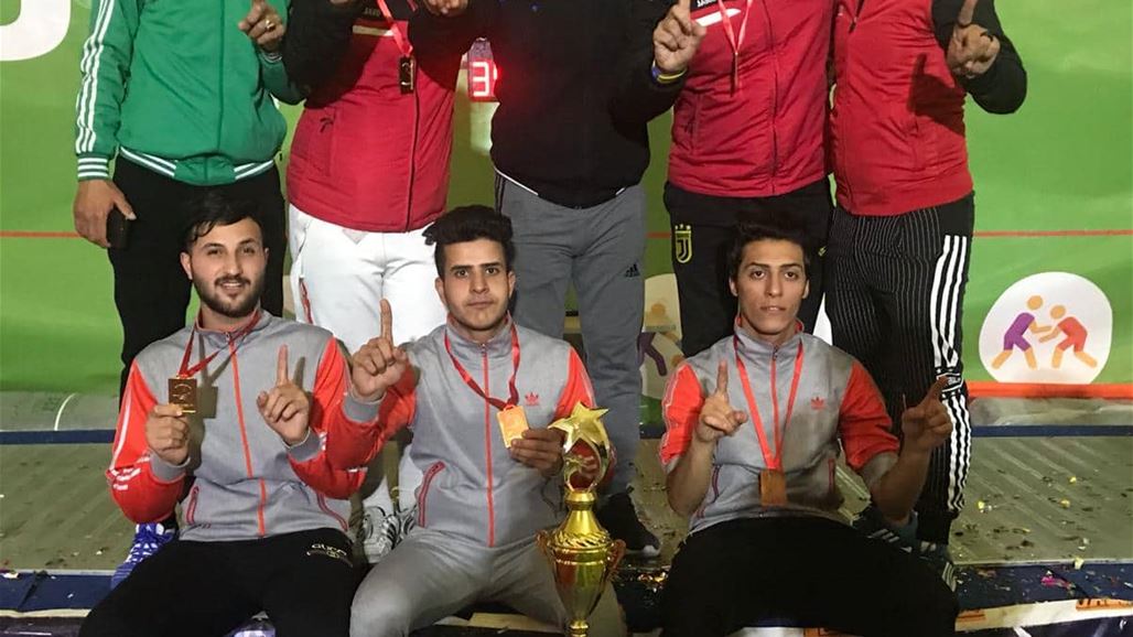 تتويج رجال الجيش ونساء الاتصالات بلقب دوري أندية العراق بالمبارزة
