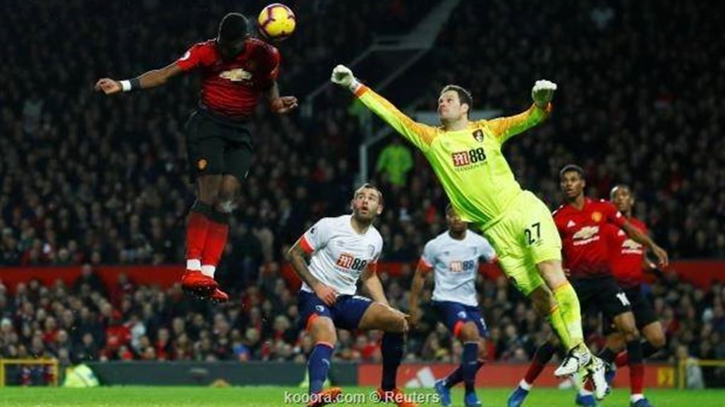 مانشستر يونايتد يواصل انتفاضته ويضرب بورنموث برباعية في البريميرليج