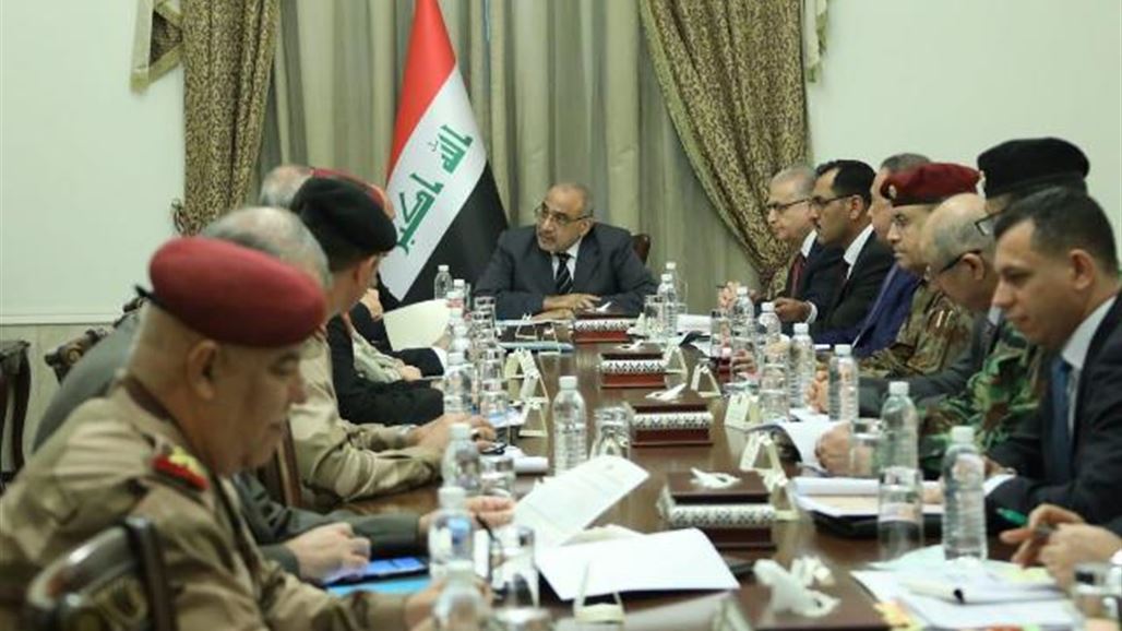 مجلس الامن الوطني يبحث جهود تأمين الحدود العراقية السورية والاجراءات الواجب اتخاذها