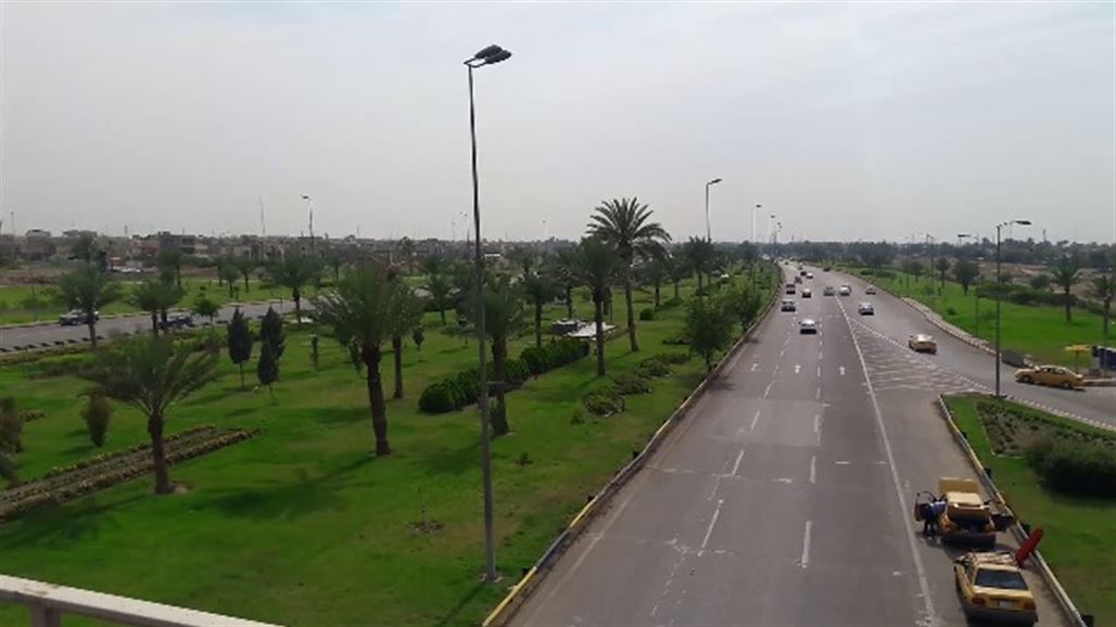 الامانة تعيد فتح شارع محاذي لطريق مطار بغداد الدولي