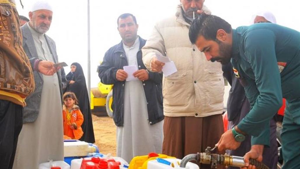 النفط تطلق البطاقة الوقودية رقم (5) لتجهيز النفط الابيض في بغداد
